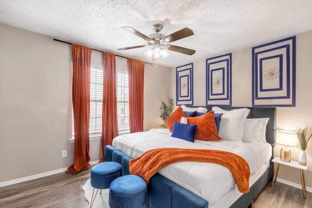 Self Check-In Free Parking Austin Skyline View Apartment Bagian luar foto